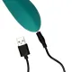 Вибратор для точки G — Loveline G-Spot Vibrator With Bead, зеленый