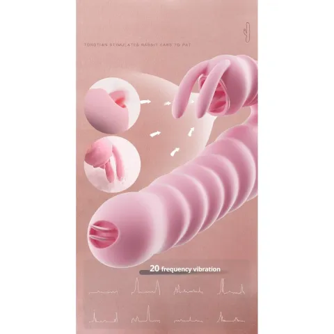 Вибратор — Hannah USB Pink