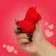 Вибратор-единорог Unihorn – Cupid's Beau, массажный язычок в форме сердечка