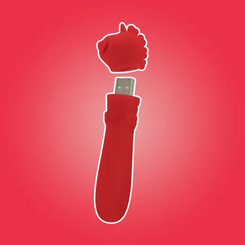 Вибратор-единорог Unihorn USB Bullet – Cupid's Beau, виброшарик, USB-зарядка, 10 режимов