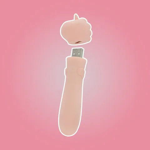 Вибратор-единорог Unihorn USB Bullet – Heart Throb, виброшарик, USB-зарядка, 10 режимов