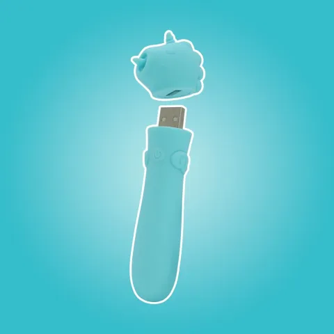Вибратор-единорог Unihorn USB Bullet – Mount'n Peak, виброшарик, USB-зарядка, 10 режимов