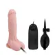 Реалістичний вібратор - Inflatable Vibrating Dildo Flesh