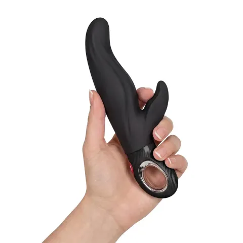 Вибратор-кролик для точки А Fun Factory LADY BI Black, 2 мотора, 12 режимов