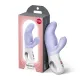 Вибратор-кролик Fun Factory MISS BI Purple, 2 независимых мотора, диаметр 4,2 см