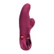 Вибратор-кролик Fun Factory MISS BI Wine Red, 2 независимых мотора, диаметр 4,2 см