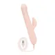 Вибратор-кролик с пульсацией Good Vibes Only – SHAI Thrusting Vibrator Soft Silicone – Pink, 3 мотора