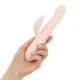 Вибратор-кролик с пульсацией Good Vibes Only – SHAI Thrusting Vibrator Soft Silicone – Pink, 3 мотора