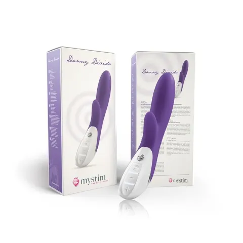 Mystim Danny Divido Purple Rabbit вибратор с глубокой вибрацией, 2 мотора