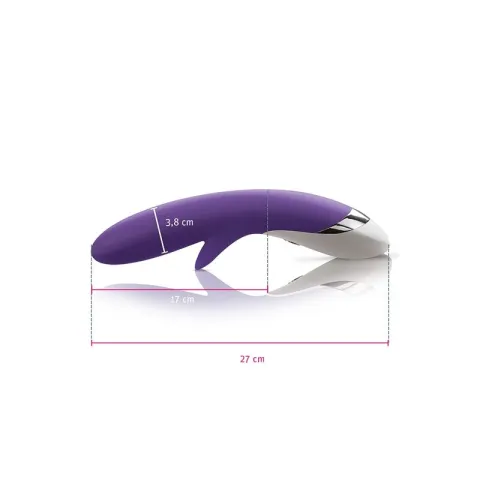 Mystim Danny Divido Purple Rabbit вибратор с глубокой вибрацией, 2 мотора