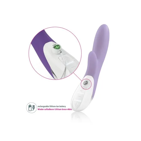 Mystim Danny Divido Purple Rabbit вибратор с глубокой вибрацией, 2 мотора