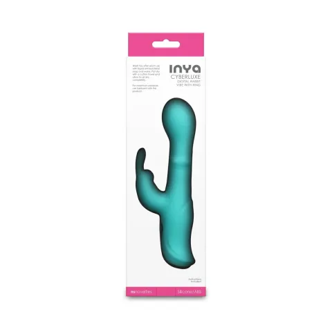 NS Novelties INYA Rabbit Vibrator - Cyberluxe - Aqua
