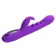 Вибратор-кролик — PRETTY LOVE Sabien Purple, силикон, фиолетовый, пульсирующая и вибрационная стимуляция