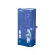 Вібратор-кролик Satisfyer Love Me Blue, гнучкий, відросток з потрійним кінчиком