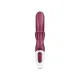 Вібратор-кролик Satisfyer Love Me Red, гнучкий, відросток з потрійним кінчиком