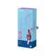 Вібратор-кролик Satisfyer Love Me Red, гнучкий, відросток з потрійним кінчиком