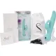 Вибратор-кролик Touch by SWAN — Trio Teal, сенсорное управление, вращение, диаметр 3,8 см