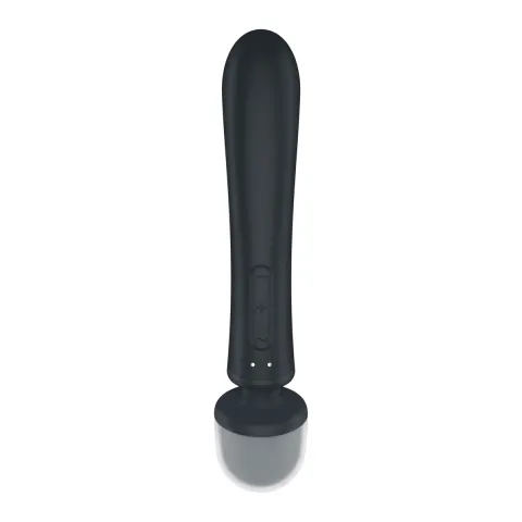 Вібратор-кролик з вібромасажером Satisfyer Triple Lover Grey, 3 мотори
