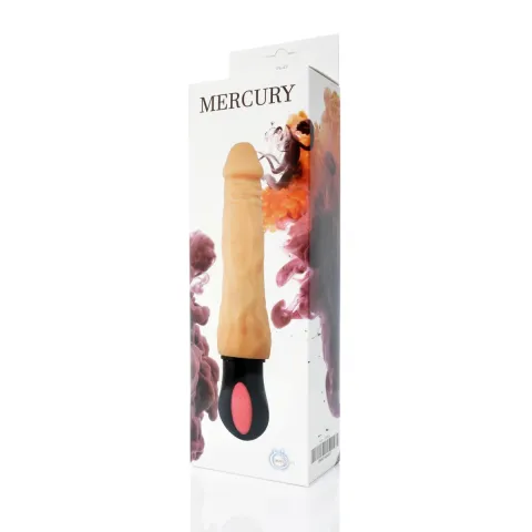 Вібратор - Boss Series Mercury, тілесний