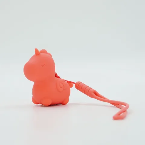 Вібратор-мінієдиноріжка Unihorn Mini – Peachy Pony, брелок з вібрацією, 10 режимів