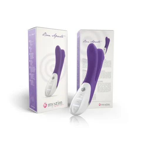 Фиолетовый вибратор Mystim Bon Aparte