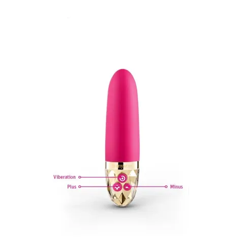 Mystim Sleak Freak Pink вибратор, 8 режимов, внутренняя и внешняя стимуляция