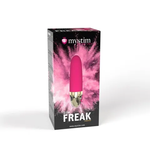 Mystim Sleak Freak Pink вибратор, 8 режимов, внутренняя и внешняя стимуляция