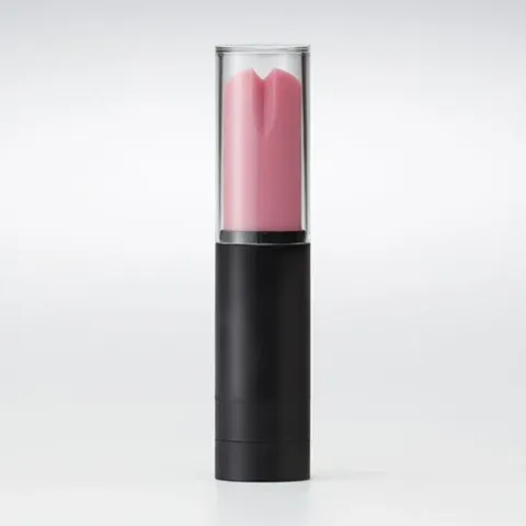 Вібратор-помада IROHA STICK Black, плавне збільшення потужності