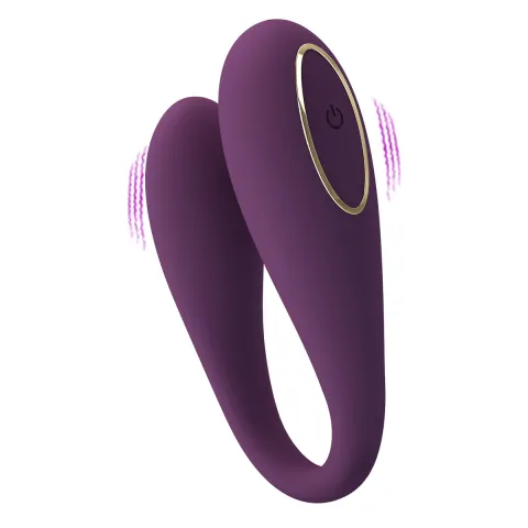Вібратор - Pretty Love August Stimulator Dark Purple (App)