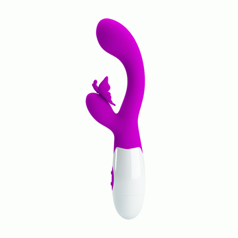 Вібратор - Pretty Love Butterfly Kiss Vibrator Purple