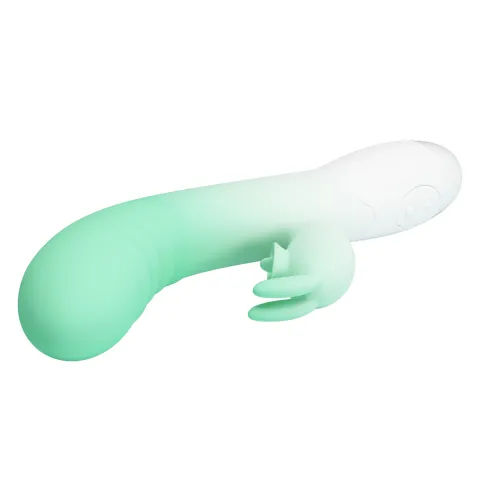 Вібратор - Pretty Love Cerberus White/Mint