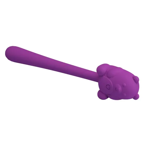 Вибратор — Pretty Love Cute Bear Purple, 7 режимов вибрации
