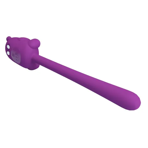 Вибратор — Pretty Love Cute Bear Purple, 7 режимов вибрации