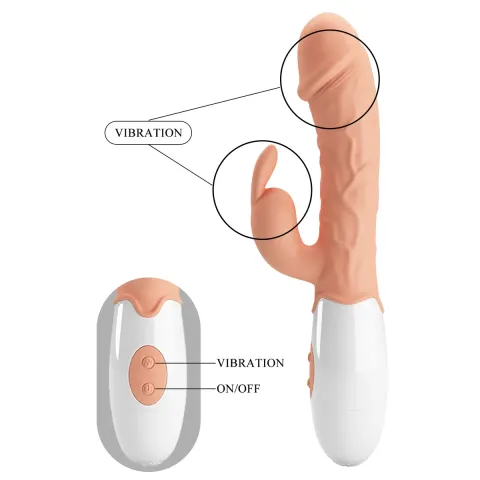 Вібратор - Pretty Love Easter Bunny Vibrator Flesh