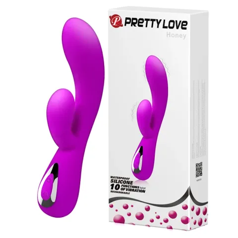 Вибратор — Pretty Love Honey Vibrator Purple