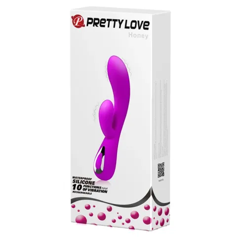 Вибратор — Pretty Love Honey Vibrator Purple