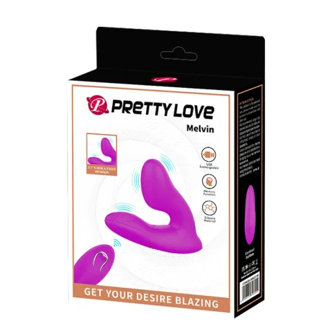 Масажер простати - Pretty Love Melvin Anal Vibrator Massager Purple