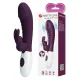 Вібратор - Pretty Love Naughty Bunny Vibrator Dark Purple