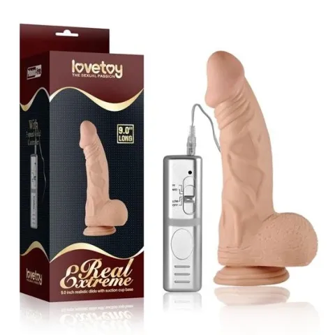 Вібратор - Real Extreme Vibrating Dildo 9