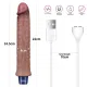 Вібратор - Real Softee Rechargeable Silicone Vibrating Dildo 9.5