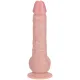 Вібратор Regular Straight Cock with Balls - 7 / 18 cm - Flesh