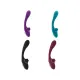 Вібратор S Pleasures Dual Suction - Turquoise