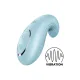 Вібратор Satisfyer Dipping Delight Light Blue, 2 мотори, гнучкий кінчик