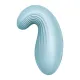 Вібратор Satisfyer Dipping Delight Light Blue, 2 мотори, гнучкий кінчик