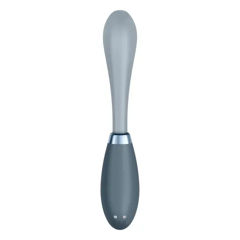 Вібратор Satisfyer G-Spot Flex 3 Grey, гнучкий стовбур із фіксацією положення