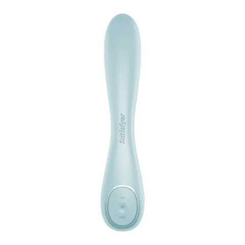 Вібратор Satisfyer G-Spot Wave 2 Ice Blue, імітує доторкання пальця