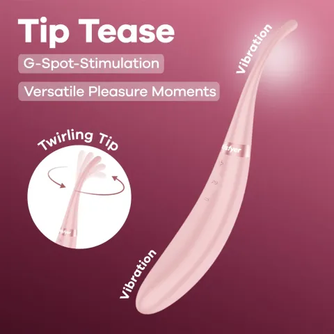 Вібратор Satisfyer Tip Tease Rose