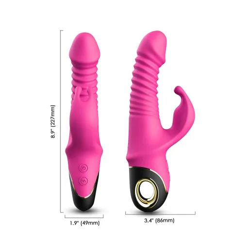 Вибратор — вибратор с толчковым движением Zing Pink