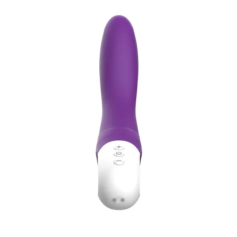 Вібратор для точки G - Liebe Pleasure Toys Bend-It! Rechargeable, фіолетовий