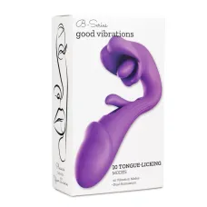 Вибратор — Tongue Flap Dual Vibe, фиолетовый